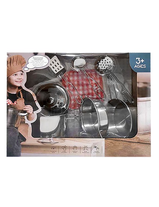 Κουζινικά σε Κουτί σετ 29,5x22,5x11,5cm ToyMarkt 971358
