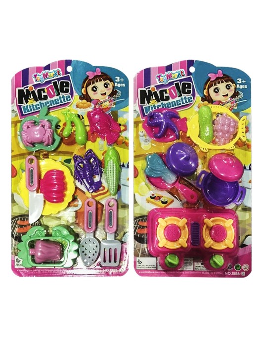 Κουζινικά Καρτέλα 23x43cm ToyMarkt 97797