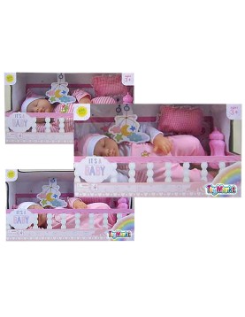 Ξαπλωμένο Μωράκι 35cm Μπαταρίας 36x20x12cm ToyMarkt 98213