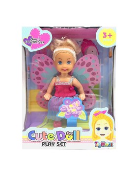 Κούκλα 12cm Νεράιδα 12x16x4cm ToyMarkt 98221