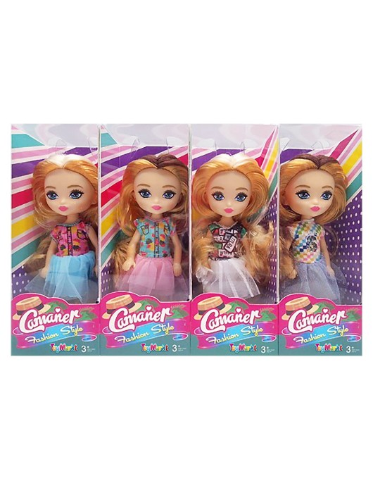 Κούκλα 15cm Fashion Style Camaner 6x17x5cm ToyMarkt 98239