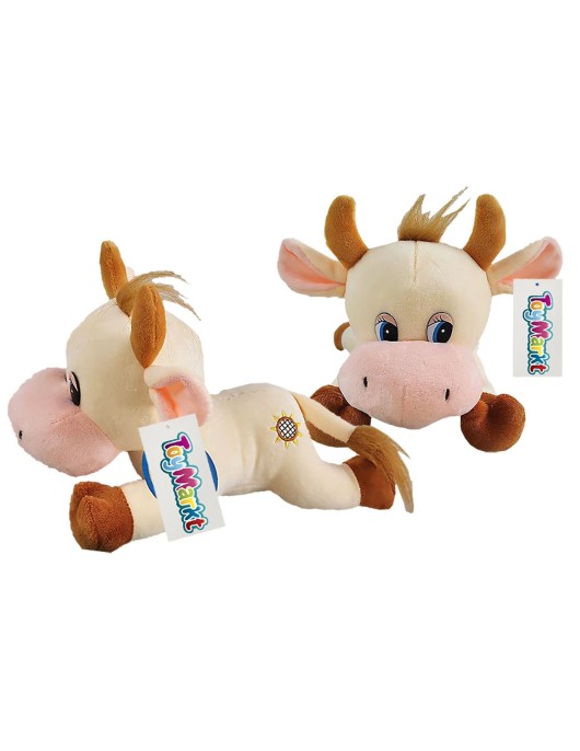 Αγελαδίτσα Ξαπλωτή 20cm 20cm (ξαπλωτό 28cm) ToyMarkt 99468