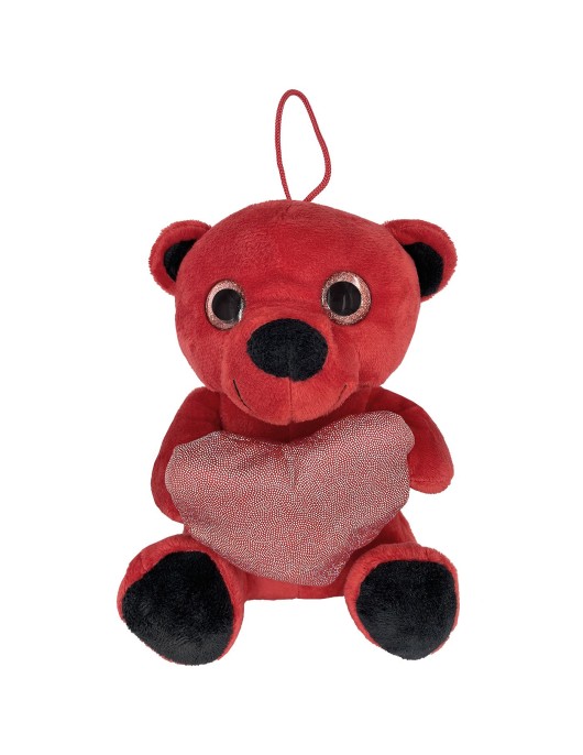Αρκουδάκι Λούτρινο Κόκκινο Love 20cm ToyMarkt 99500