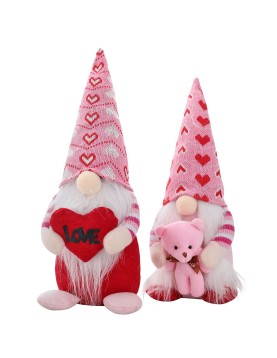 Νάνος Πάνινος με Καρδιά Love 36cm ToyMarkt 99542