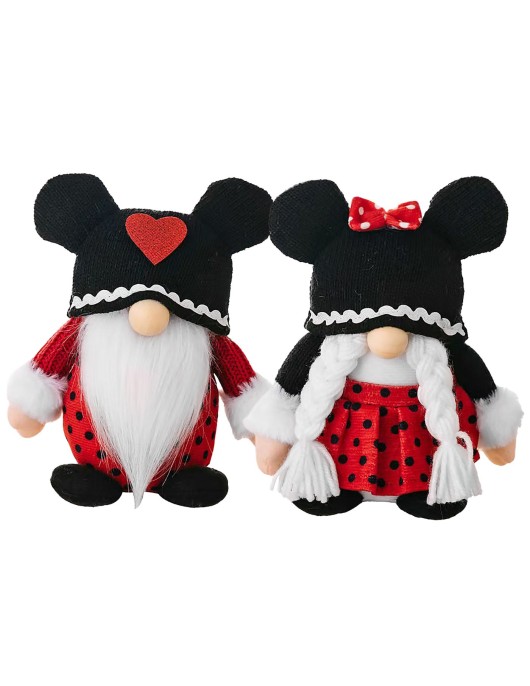 Ποντικάκι Πάνινο με Καρδιά 18cm ToyMarkt 99544