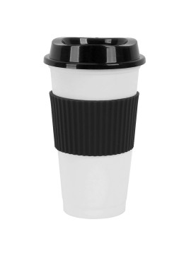 Ποτήρι με Καπάκι και Αντιολισθητική Λαβή 15x9cm Homie 1002035