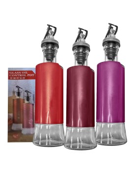 Δοχείο Λαδιού Γυάλινο με Επικάλυψη 25x6,5cm Homie 1002090