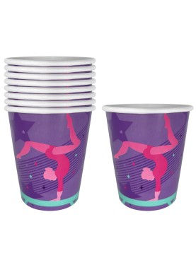 Ποτήρι Χάρτινο Μπαλαρίνα πακ=8τεμ 266ml Homie 1002113