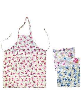 Ποδιά Μαγειρικής Αδιάβροχη Εμπριμέ 70x60cm Homie 1002126