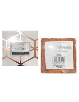 Σουβέρ Φελού σετ=4τεμ 10x10cm Homie 1002146