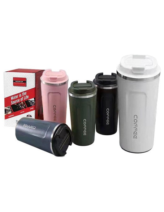 Ποτήρι Θερμός Coffee Μονόχρωμο 510ml Homie 1002186