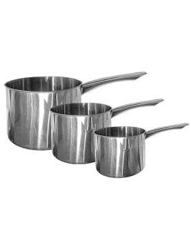 Γαλατιέρες σετ=3τεμ ø14/12/10cm Homie 100264