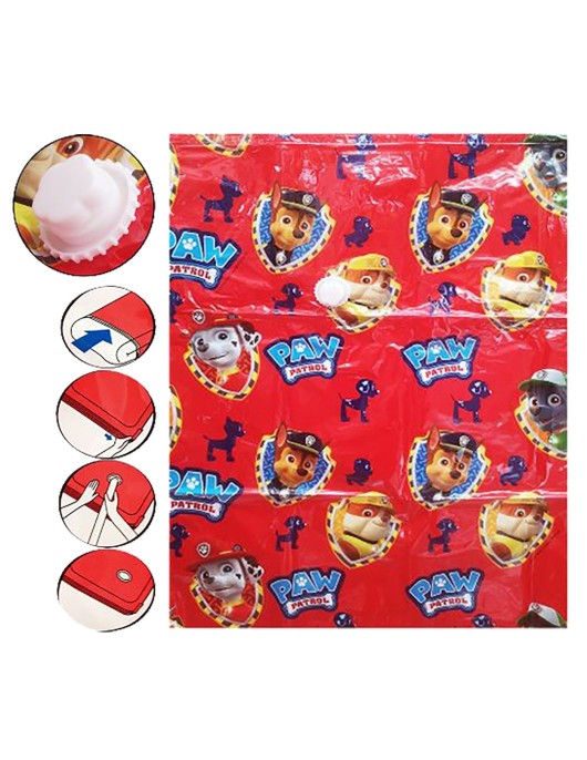 Σακούλα Πλαστική Ρούχων Αφαίρεσης Αέρα paw Patrol 80x60cm Paw Patrol