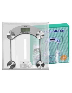 Ζυγαριά Σώματος Ψηφιακή Γυάλινη 30cm Homie 1011033