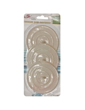 Τάπες για Σιφώνια σετ 3τεμ ø10,5cm Homie 1011035