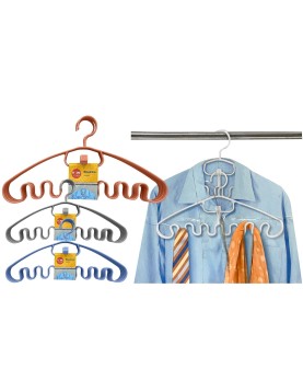 Κρεμάστρα Μαγική Πολλών Θέσεων σετ=3τεμ 36x19cm Homie 1011052