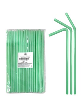 Καλαμάκια Πλαστικά Σπαστά Επαναχρησιμοποιούμενα 50τεμ 21x0,6cm Homie 1011082