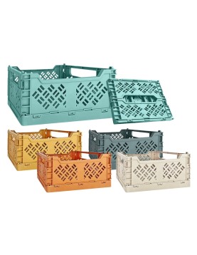 Κουτί Πλαστικό Αποθηκευτικό Πτυσσόμενο 20x13,5x8,5cm Homie 1011112