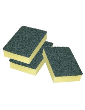 Σφουγγάρια Κουζίνας σετ=3τεμ 12x7x3cm Homie 10131