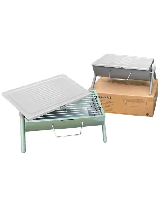 Ψησταριά Bbq με Καπάκι 44x25x18cm Homie 1011121