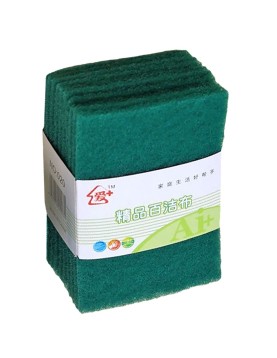 Σφουγγάρι Συρμάτινο Πετσετάκι Σετ 10τεμ 15x10cm Homie 1011132