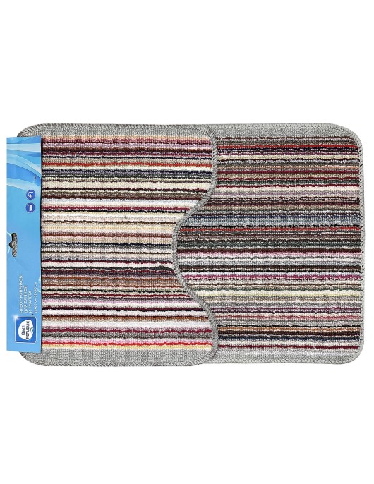 Χαλάκια Μπάνιου Σετ2τεμ. 63x45cm, 45x38cm Homie 1011162