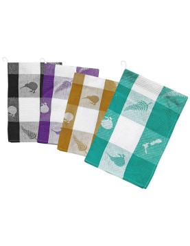 Πετσέτα Κουζίνας με Σχέδια Βαμβακερή 64x38cm Homie 1011168