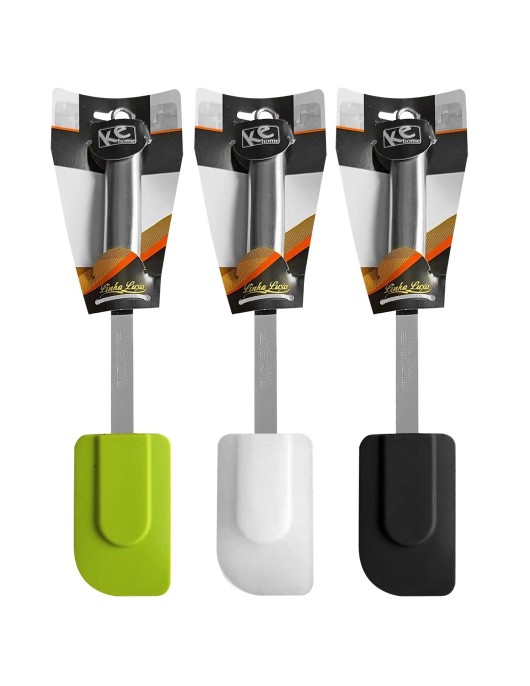 Σπάτουλα Σιλικόνης με Ανοξείδωτη Λαβή 28x5cm Homie 1011173