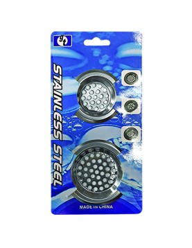 Φίλτρο Νεροχύτη σετ=2τεμ Ø7,5 &amp; 6cm Homie 101166