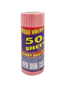 Ρολό Απορροφητική Πετσέτα Τεμ=30x25cm, Σύνολο=15m Homie 101175