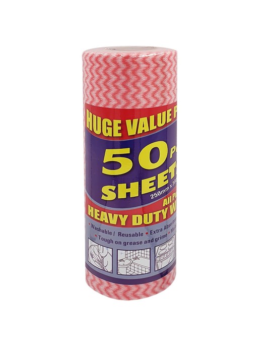 Ρολό Απορροφητική Πετσέτα Τεμ=30x25cm, Σύνολο=15m Homie 101175