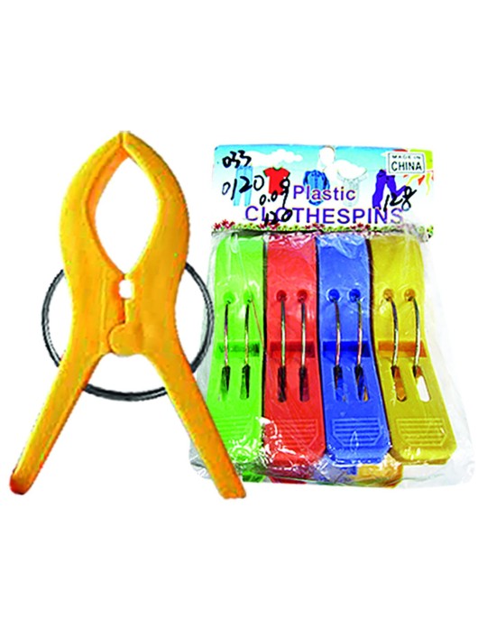 Μανταλάκια Μεγάλα πακ=4 τεμ 12cm Homie 101464