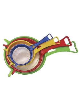 Σετ 4 Σουρωτήρια Πλαστικά ø13/11/8/6cm Homie 101481