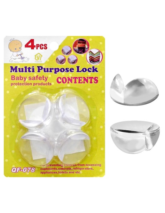 Προστατευτικές Γωνίες Διαφανείς 4τεμ Homie 101756