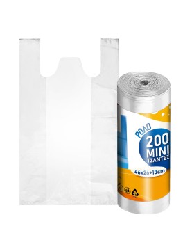 Ρολό 200 Τσάντες Mini 43cm Homie 101784