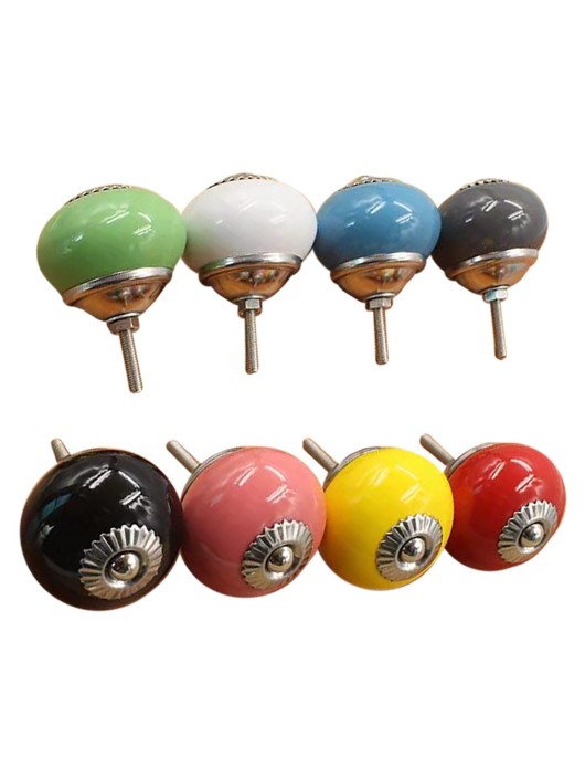 Πόμολο Επίπλων Κεραμικό ø4cm Homie 101922