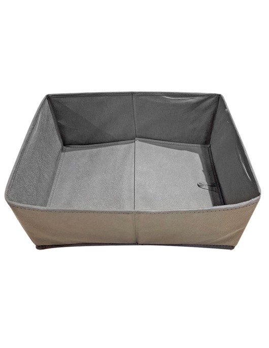 Κουτί Αποθηκευτικό Ορθογώνιο Ανοιχτό 40x27x18cm Homie 1011007