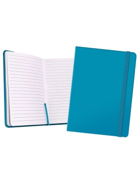 Σημειωματάριο με PU Εξώφυλλο Γαλάζιο 18x12,5cm JustNote 104370