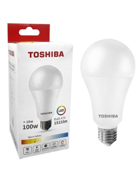 Λάμπα LED Toshiba για Ντουί ε27 Θερμό Λευκό 230v N_std a70 15w 3000k Γωνία Δέσμης 180 Μοίρες Toshiba 00168809