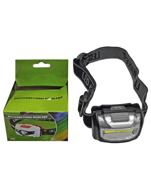 Φακός Κεφαλής με led Strip 6x4x3cm Homie 108481