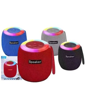 Ηχείο Bluetooth με φως &amp; Σχοινάκι 9x8,5cm Homie 108488