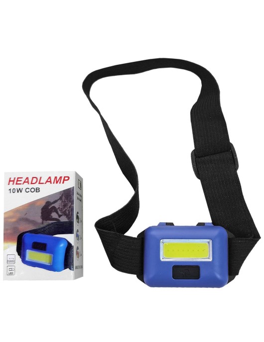 Φακός Κεφαλής με LED Strip 5x4x1,5cm Homie 108490