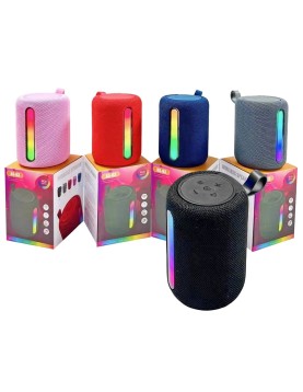 Ηχείο Bluetooth Κυλινδρικό με Strap 12x8,5cm Homie 108499