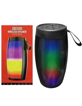 Ηχείο Bluetooth με Τζαμάκι φως 15x7cm Homie 108516