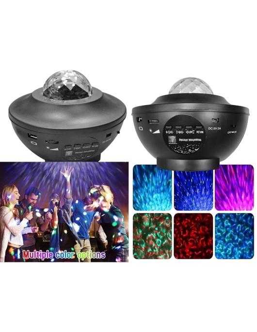 Disco Light με Ηχείο Bluetooth 14,5x11,5cm JustNote 10966