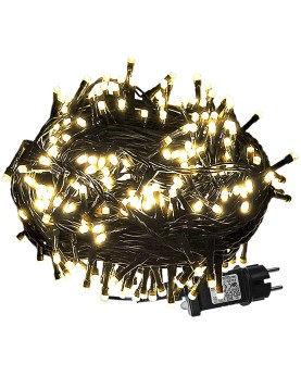 100 led Λευκά Εξωτερικά Πρόγραμμα l. V. 7.95m Xmasfest 1131021