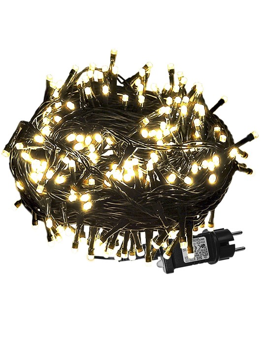 100 led Λευκά Εξωτερικά Πρόγραμμα l. V. 7.95m Xmasfest 1131021