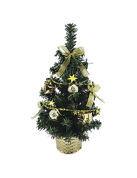 Δεντράκι 26cm Στολισμένο Xmasfest 1131196