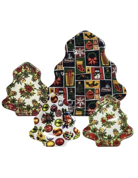 Δίσκος Χριστουγεννιάτικος Δέντρο 32x31cm Xmasfest 1131217