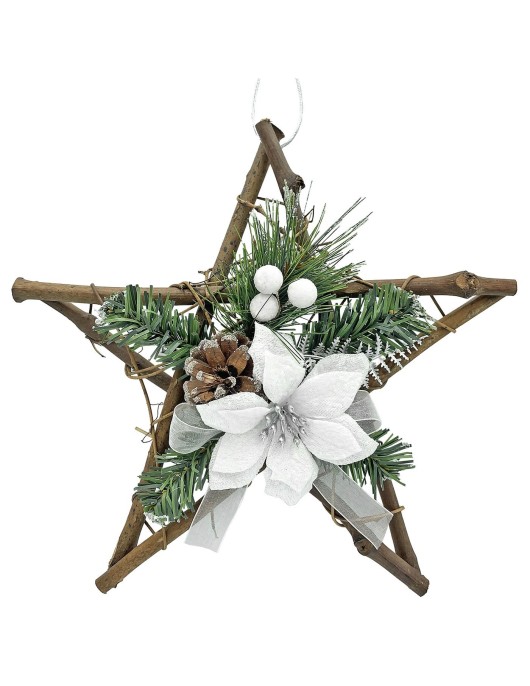 Αστέρι Ξύλινο 30cm Xmasfest 1131420